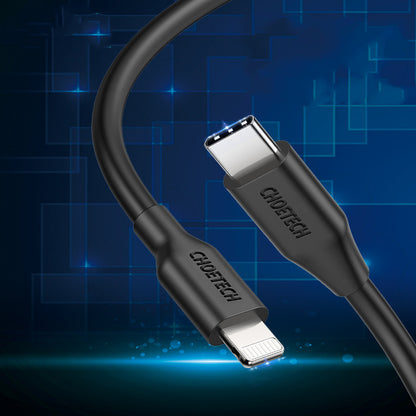 CHOETECH 2m USB-C to Lightning MFi Certified Cable